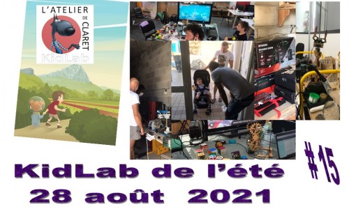 KidLab de l'été #15 du 28 aout 2021